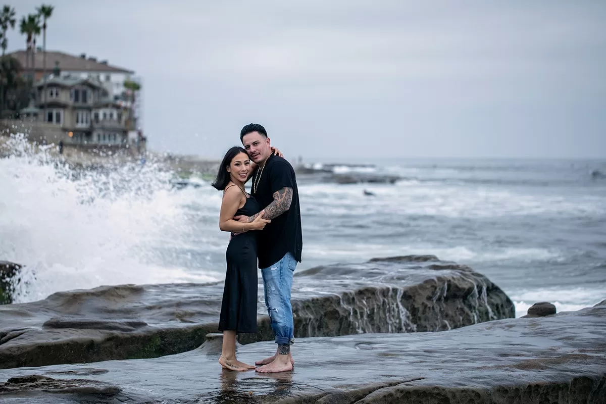 artistic wedding engagement proposal photographer