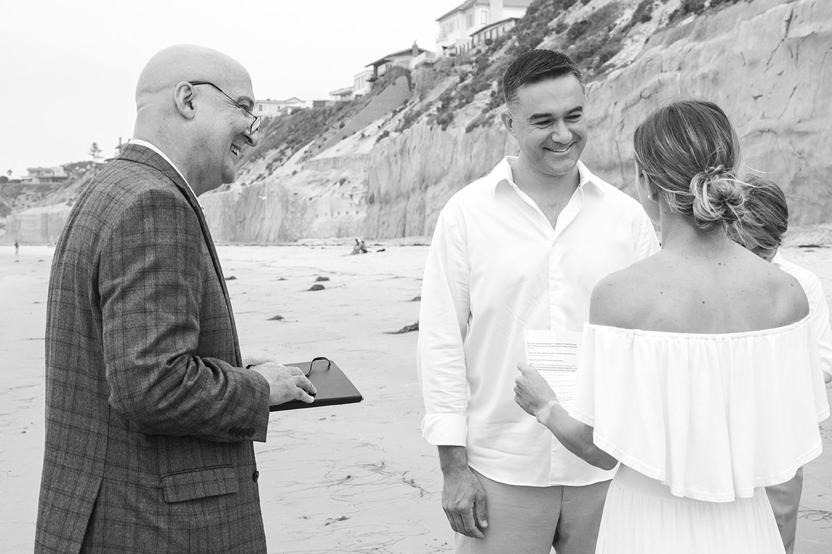 elopement vows san diego photographer