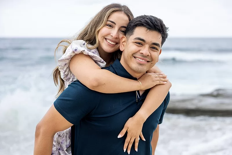 Romantic Couple Photoshoot After Surprise Proposal