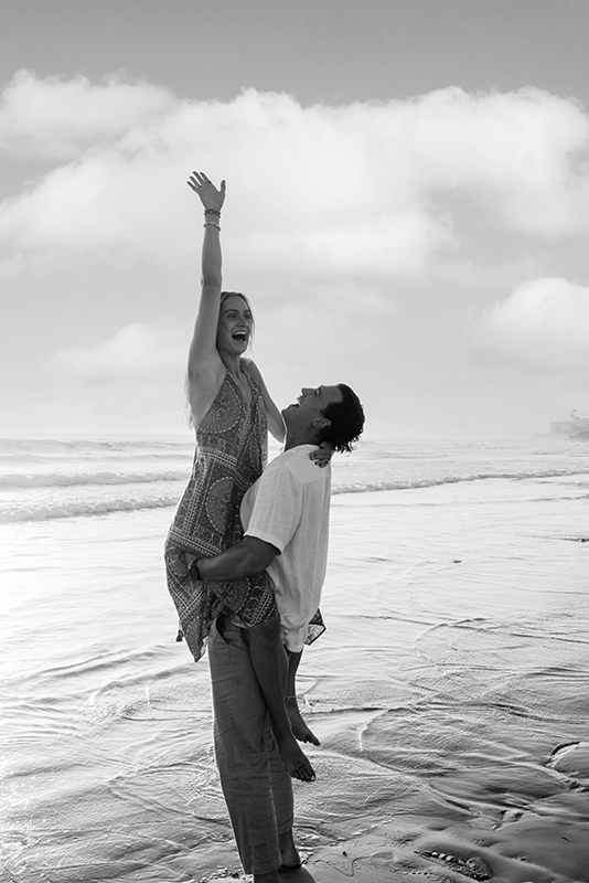 surprise proposal at beach ideas