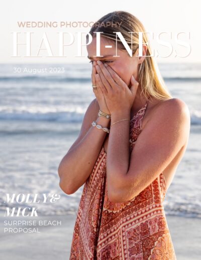 surprise beach proposal photographer